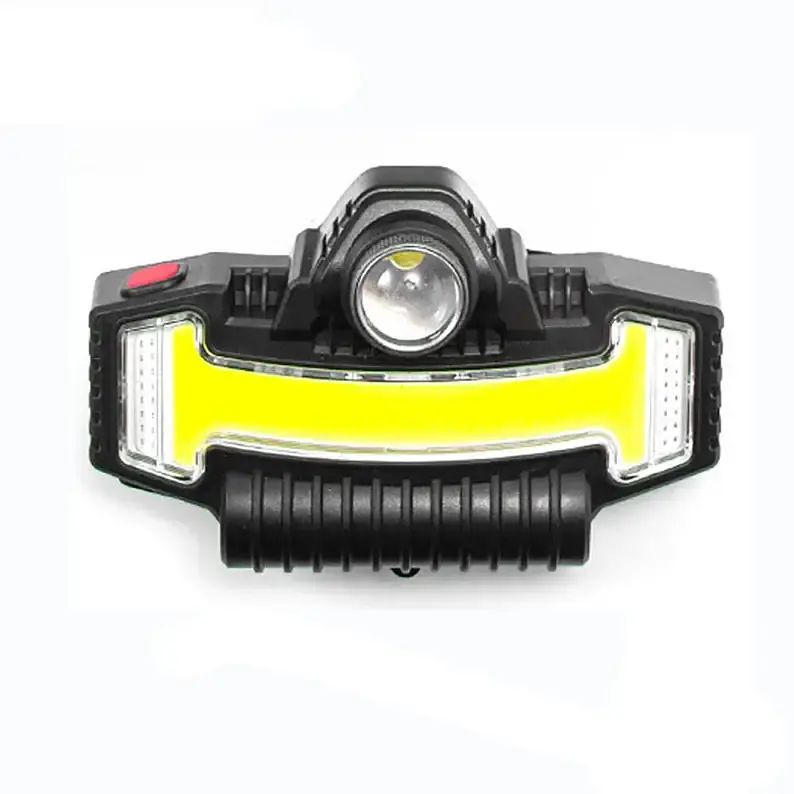 Налобный фонарь BL-W685-1 (P30+COB белый + красно-синий свет) + Type-C + 5 режимов - фото 2