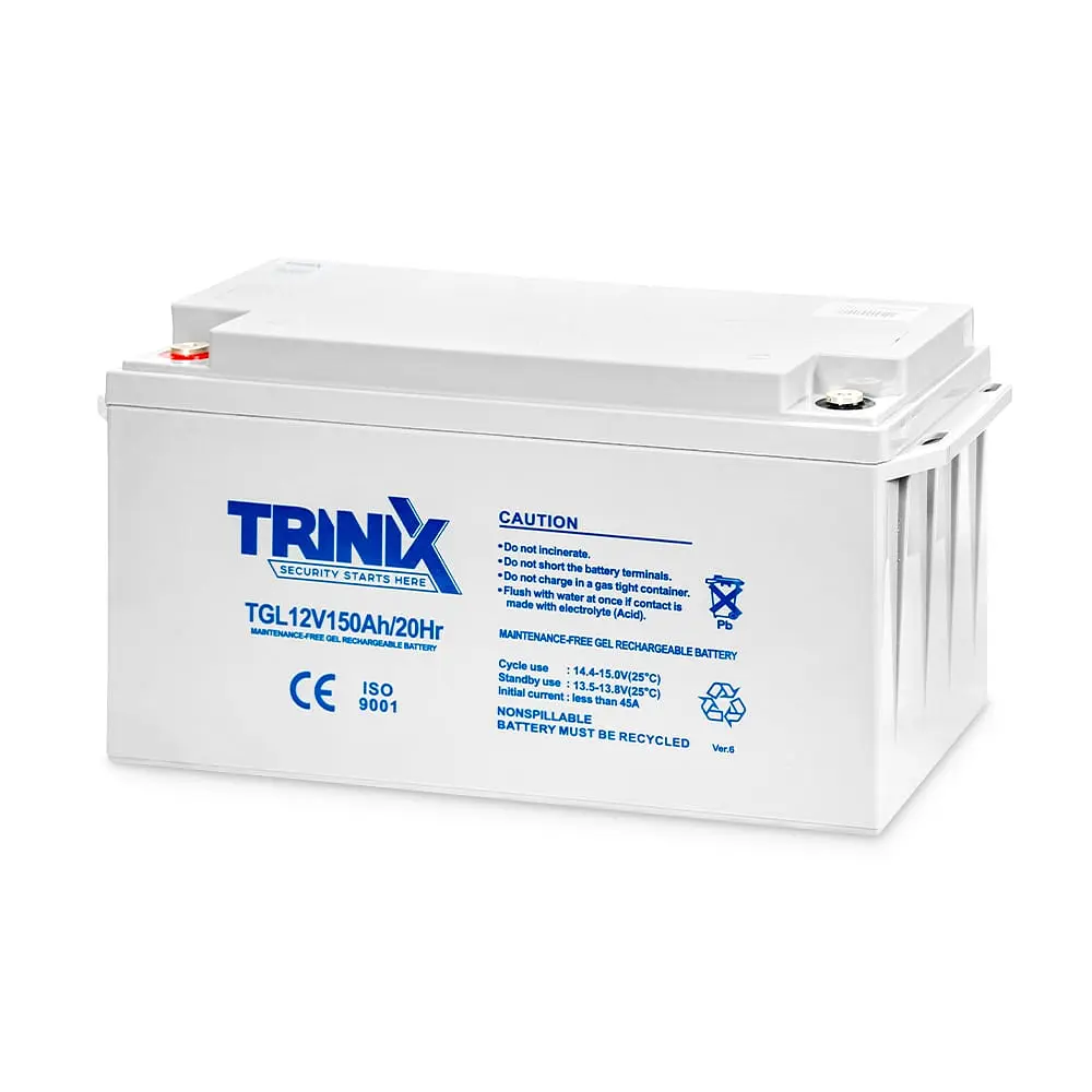 Акумуляторна батарея гелева 12В 150Аг Trinix TGL12V150Ah/20Hr GEL (44-00013) - фото 5
