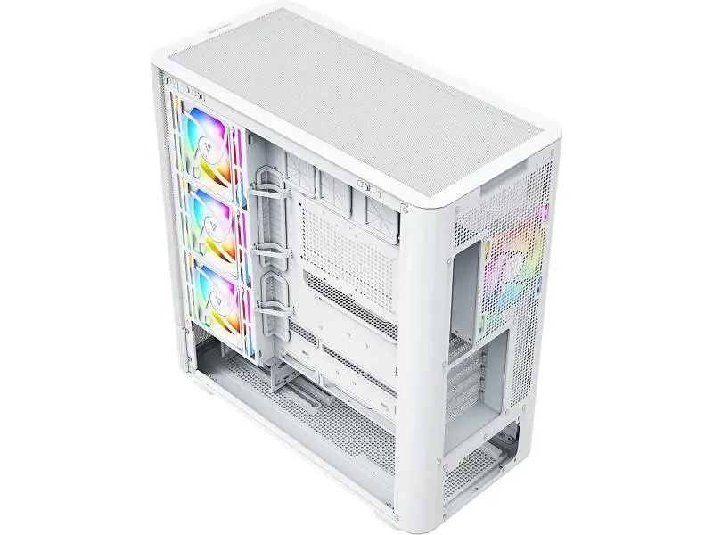 Корпус MODECOM VOLCANO AQ500 ARGB MIDI WHITE (MC-A-AQ500-4FA-W) - фото 5