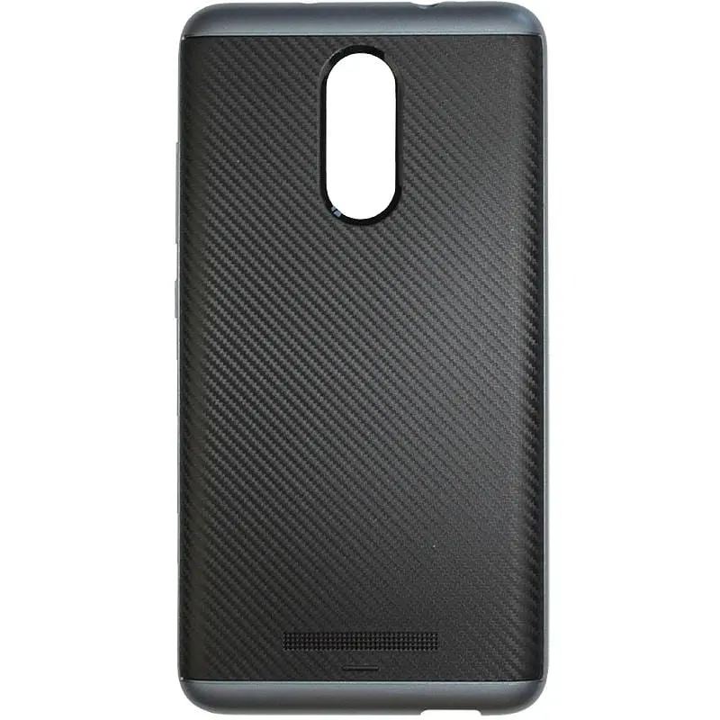 Чохол-накладка Duzhi Hybrid 2 in 1 Mobile Phone Case Xiaomi Redmi Note 3 Grey - фото 2