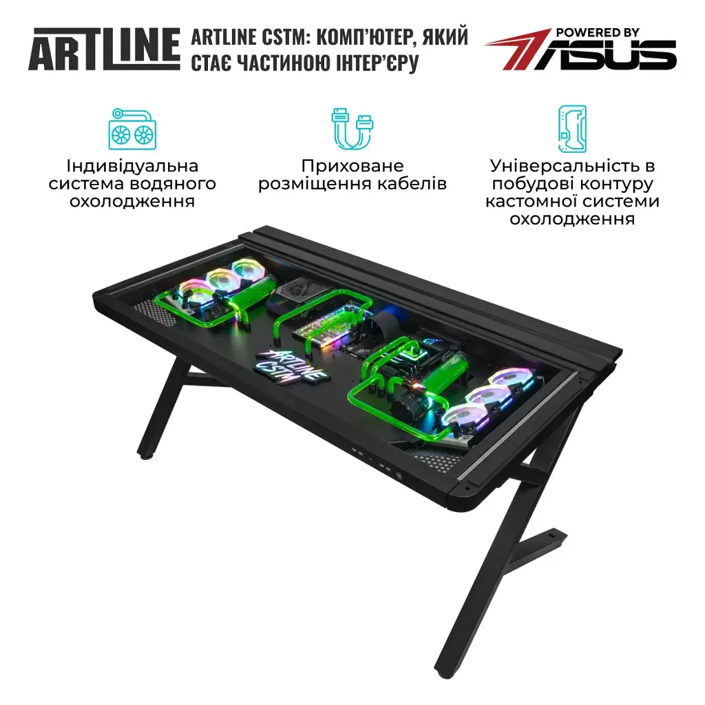 Комп'ютер в столі Artline Overlord DESKPro Windows 11 Pro (DESKProv19Win) - фото 5