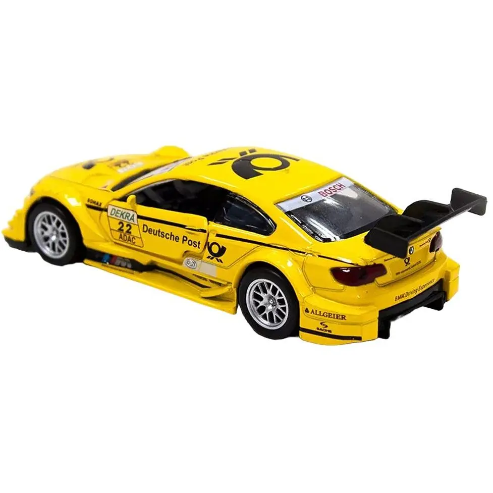Автомодель TechnoDrive BMW M3 DTM жовта (250257) - фото 7