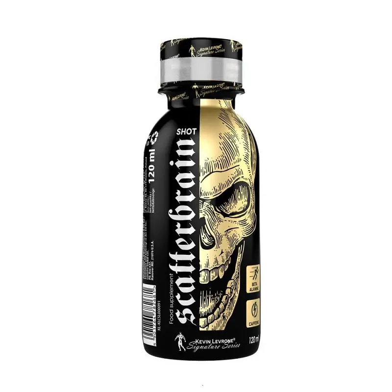 Передтренувальний комплекс Kevin Levrone Scatterbrain shot, 120 мл - Манго