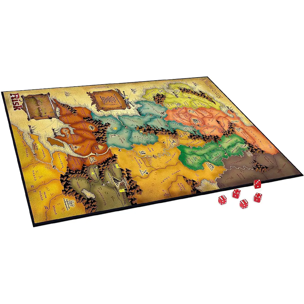 Настольная игра Winning Moves Lord of the Rings Risk Strategy - фото 3