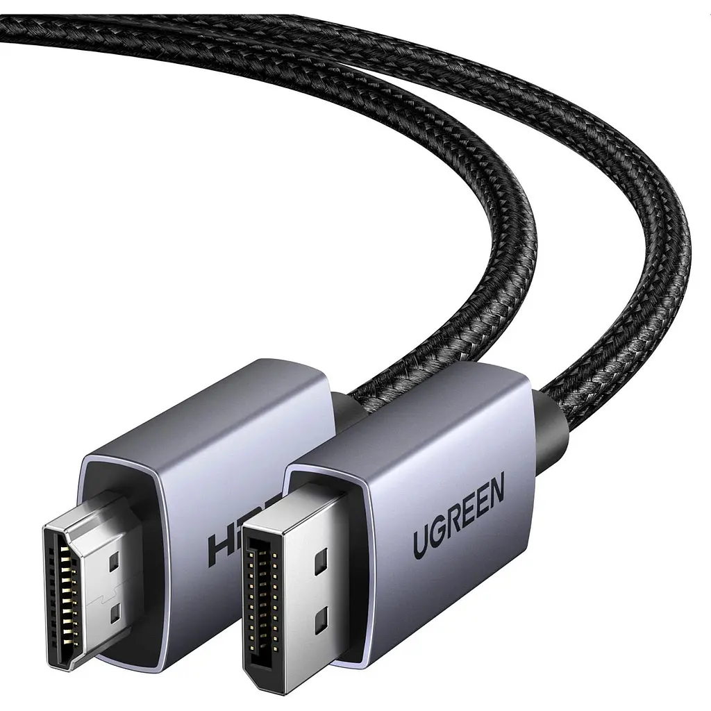 Кабель Ugreen DP125 DisplayPort to HDMI 2.0 4K 3m Black (35843) [140568] - фото 3