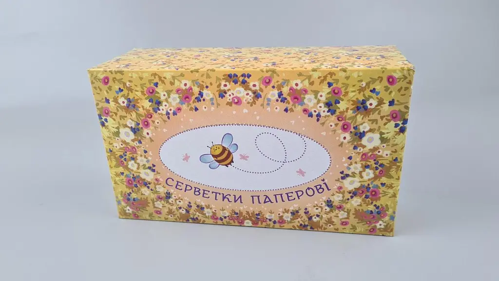 Косметичні серветки, Харьков, 2-шарові, білий, 200ммx200мм +-5%, 200 аркушів в упаковці