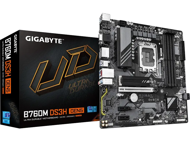 Материнська плата Gigabyte B760M DS3H GEN5 - фото 2