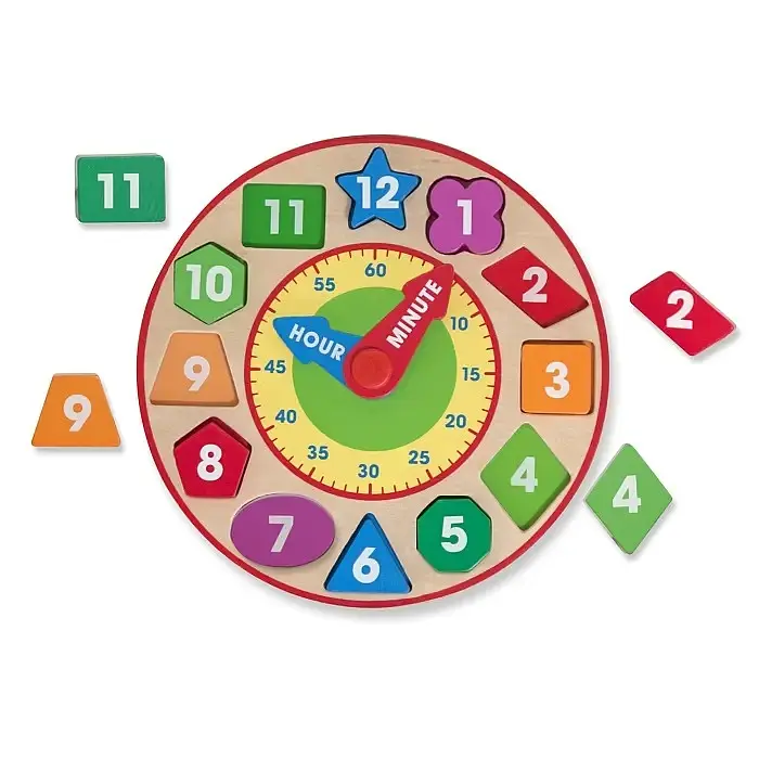 Дерев'яний годинник-сортер Melissa & Doug (MD18593) - фото 3