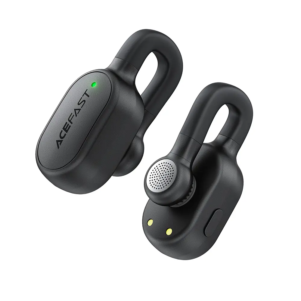 Бездротова мікрофонна система ACEFAST R4 dual-mic (Type-C) Black - фото 4