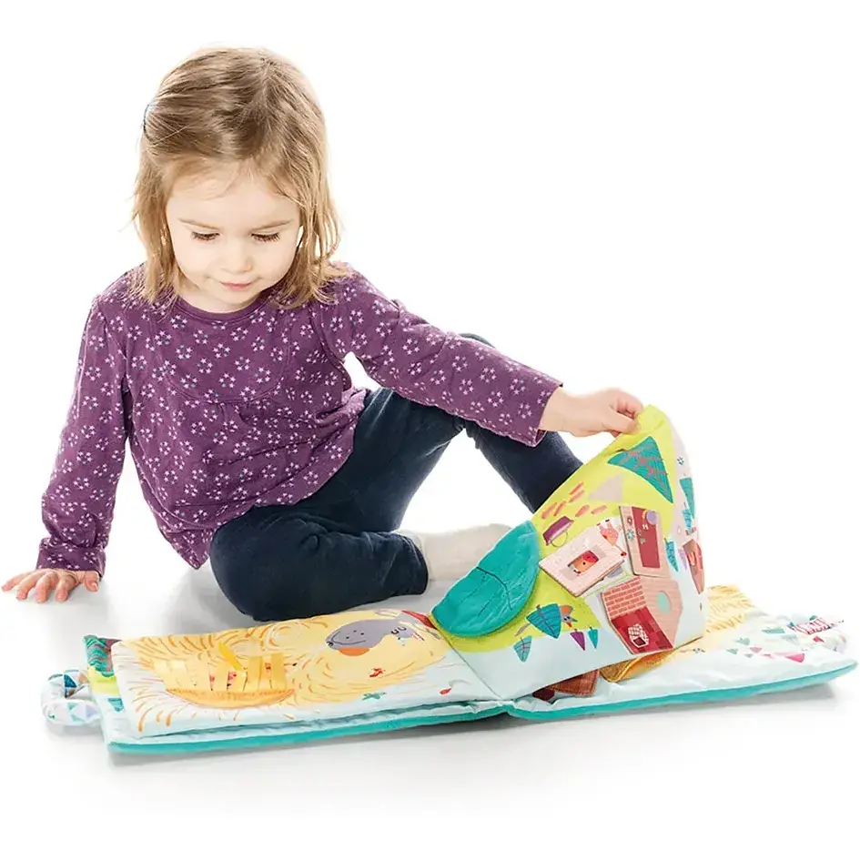 М'яка книга Lilliputiens Вовк і три порося (86862) - фото 15