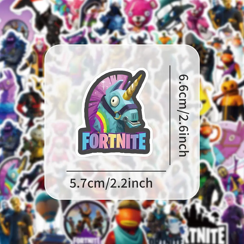 Стікерпак GeekLand Fortnite 50 штук - фото 5