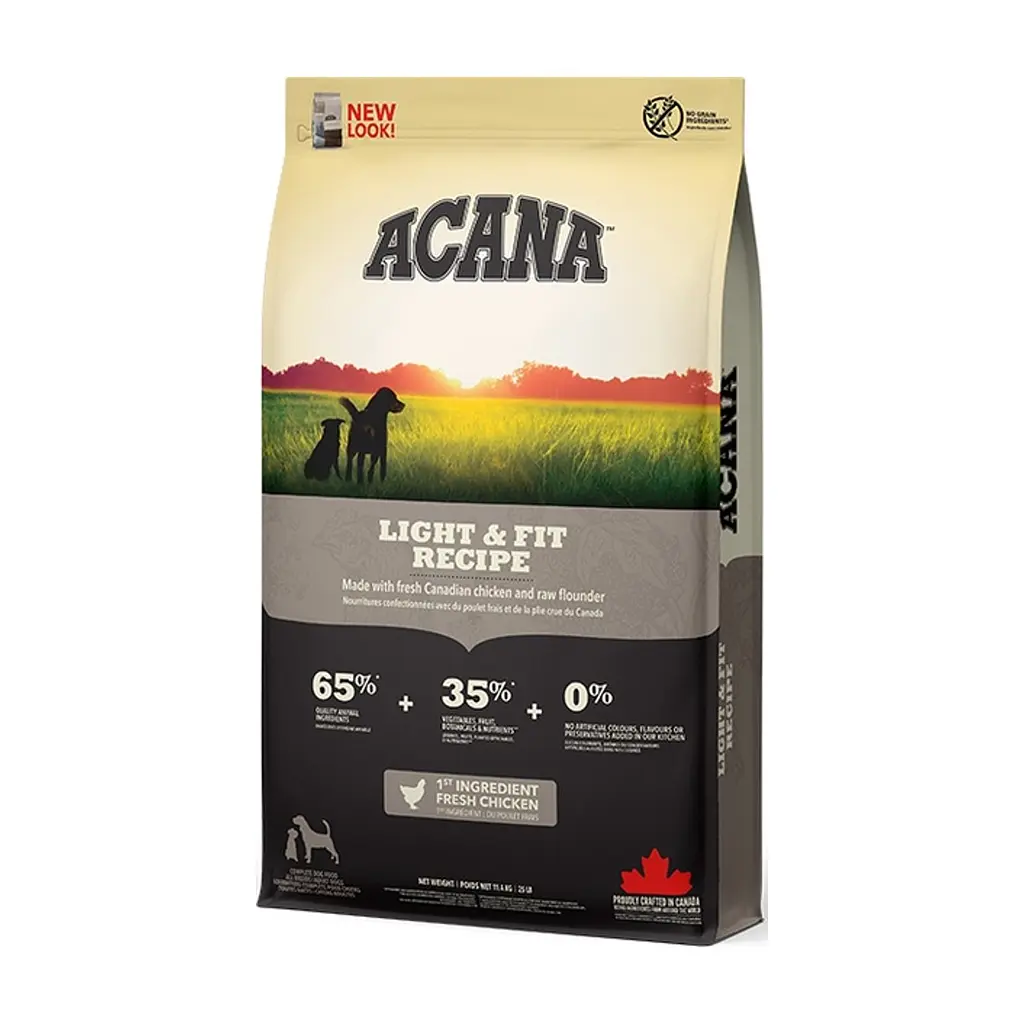 Сухий корм для собак Acana Light&Fit Recipe 11.4 кг (0064992512118) - фото 3