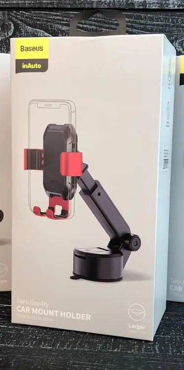 Автотримач автоматичний Baseus Tank gravity car mount holder with suction base - фото 6