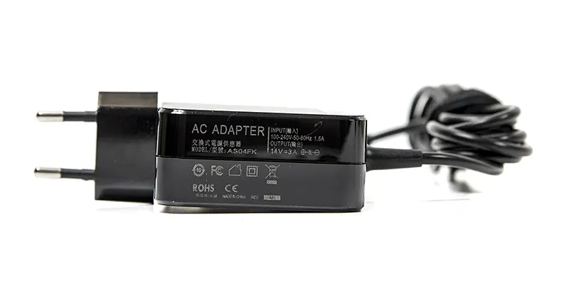 Адаптер для ноутбука PowerPlant SAMSUNG 220V, 14V 42W 3A (6.5*4.4) wall mount - фото 2