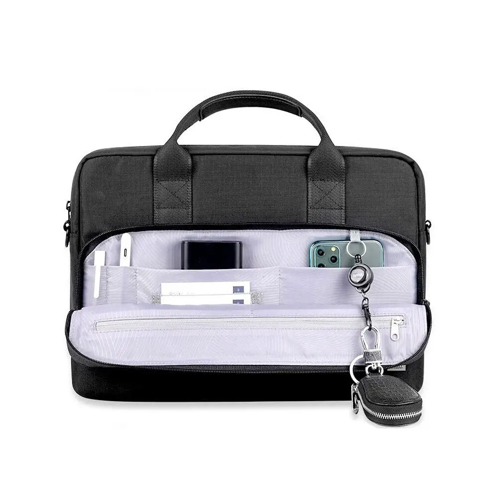 Сумка для ноутбука WiWU Alpha Double Layer Laptop Bag for Apple MacBook 13.3 (Black) [52958] - фото 3