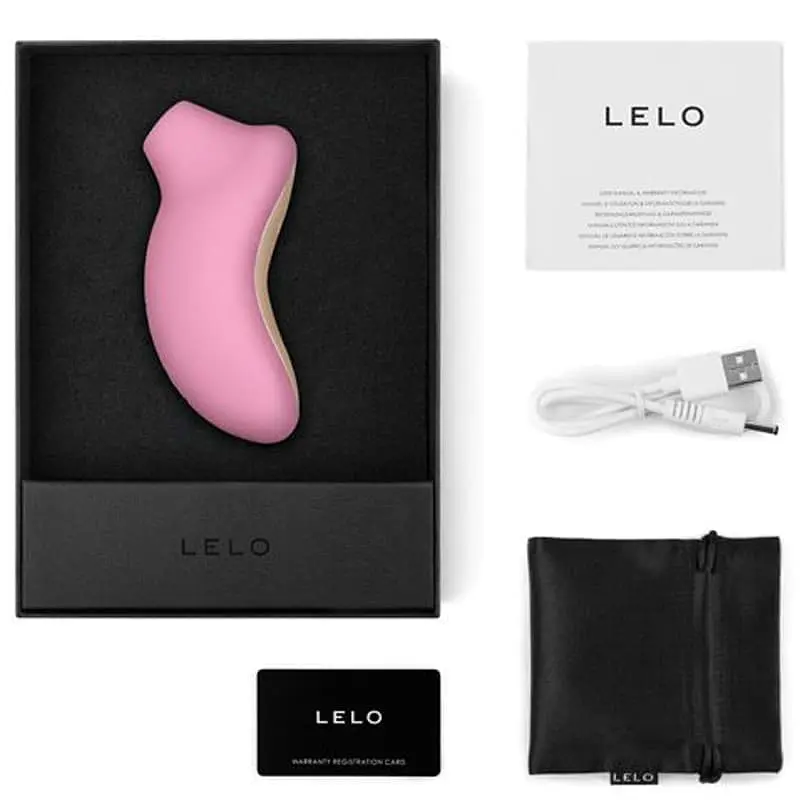 Стимулятор Lelo Sona Безконтактний звуковий клітора, 11.5х5.6 см світло рожевий - фото 3