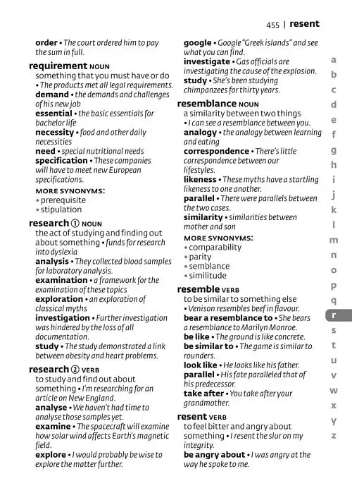 Collins English School Thesaurus 6th Edition - фото 5