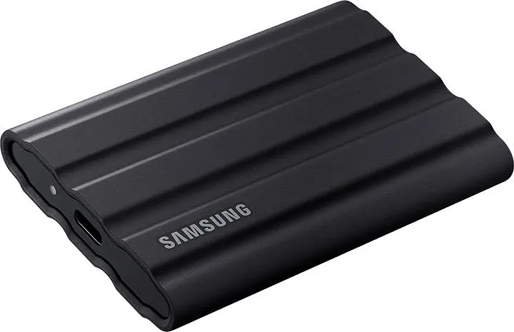 Накопитель SSD Samsung SSD 2TB USB T7 Shield Black (MU-PE2T0S/EU) - фото 4
