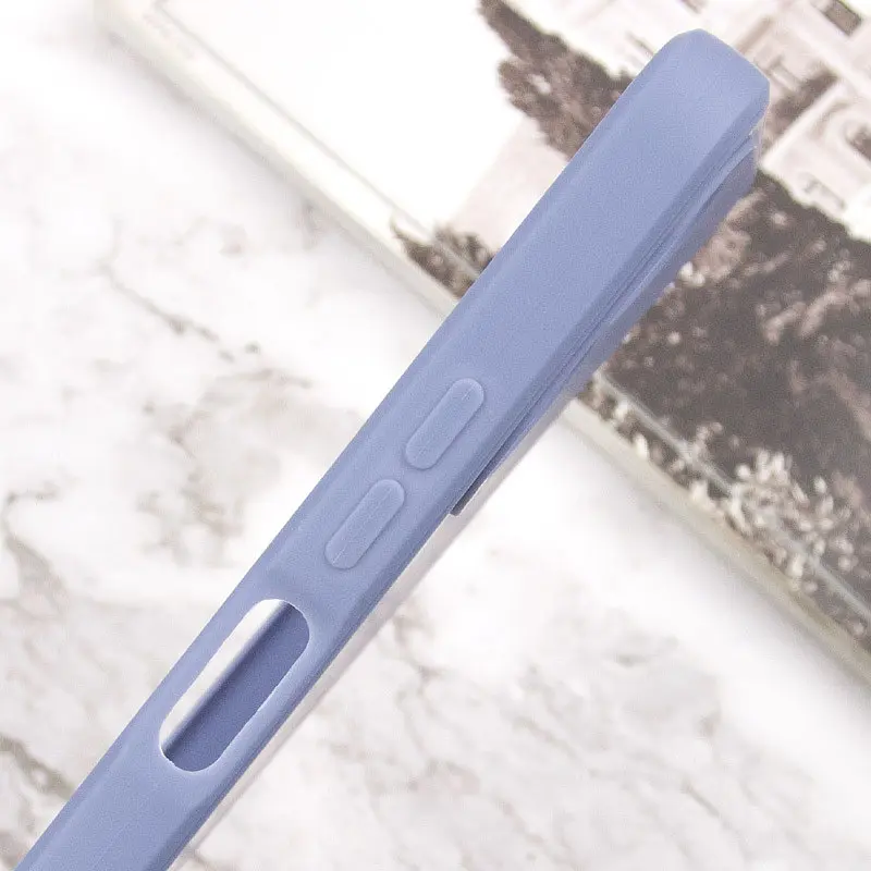 Силіконовий чохол Candy Full Camera для Oppo A58 4G Блакитний / Mist blue - фото 4