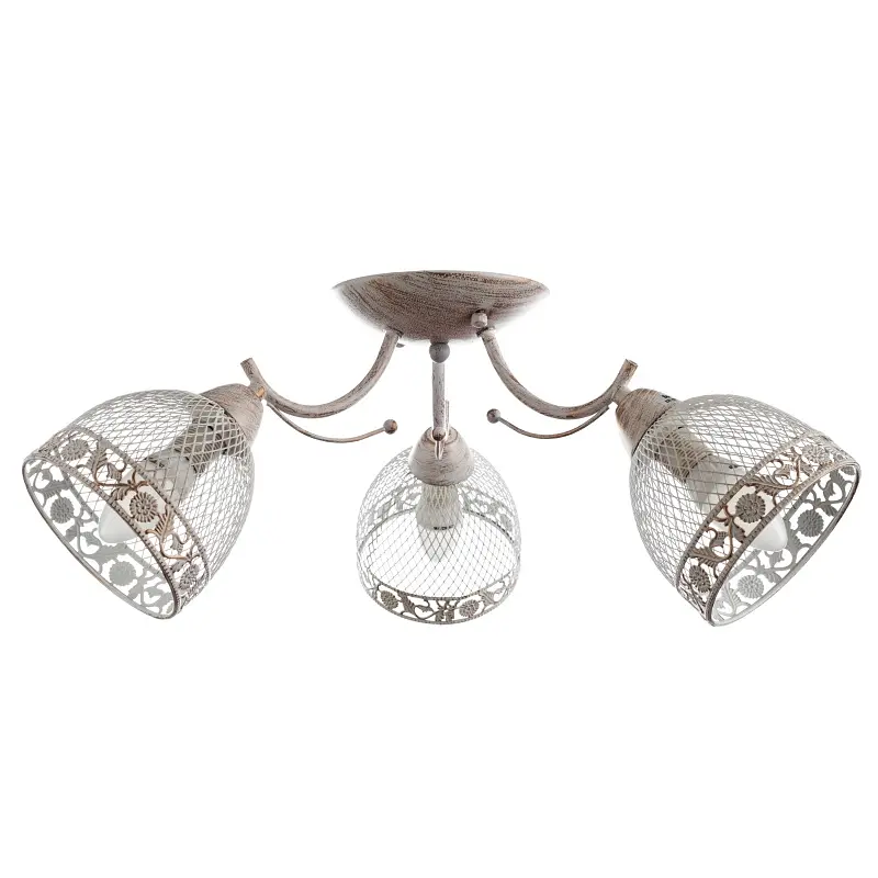 Люстра потолочная Brille в спальню E14 40W GY (BKL-586C/3) - фото 2