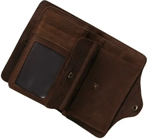 Чоловічий шкіряний гаманець Vintage 15х10 см acs0015346 - фото 7
