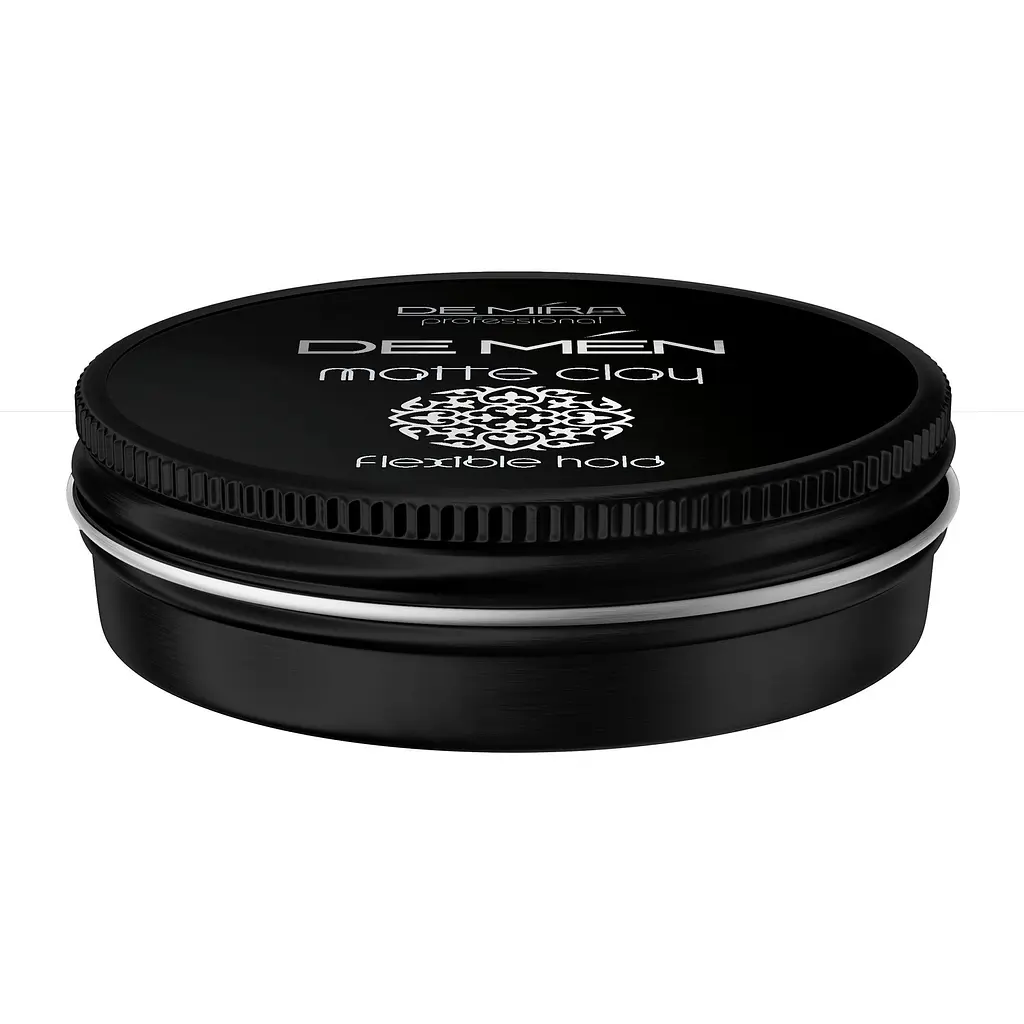 Матова глина DeMira Professional DeMen Matte Clay для укладання волосся та бороди 100 мл - фото 2