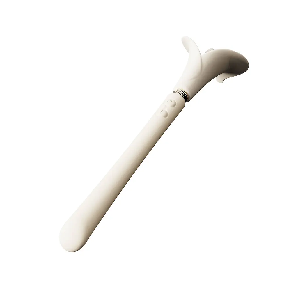 Вибратор Zalo Calla 24 см белый - фото 6