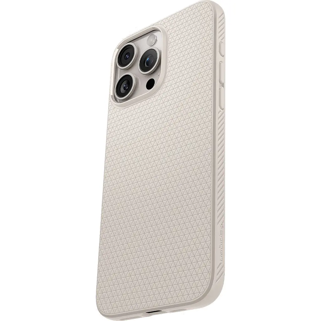 Чохол Spigen Liquid Air Case для Apple iPhone 15 Pro Natural Titanium [ACS07217] [100292] - фото 5