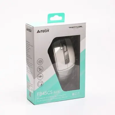Компьютерная мышка A4Tech FB45CS Air2 Bluetooth/Wireless Silver/White (4711421999373) - фото 9