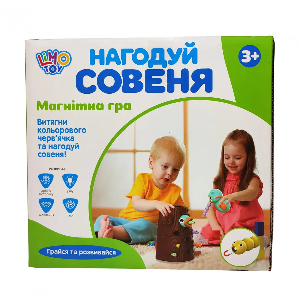 Магнітна гра FT 0017 Нагодуй совеня - фото 2