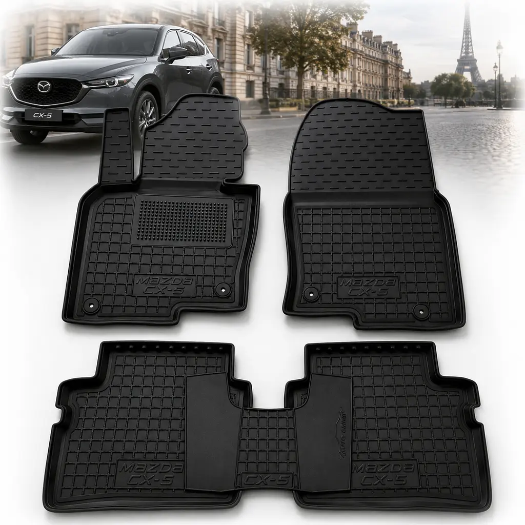 Автомобільні килимки в салон Mazda CX-5 2017-2022 Europe (Avto-Gumm)