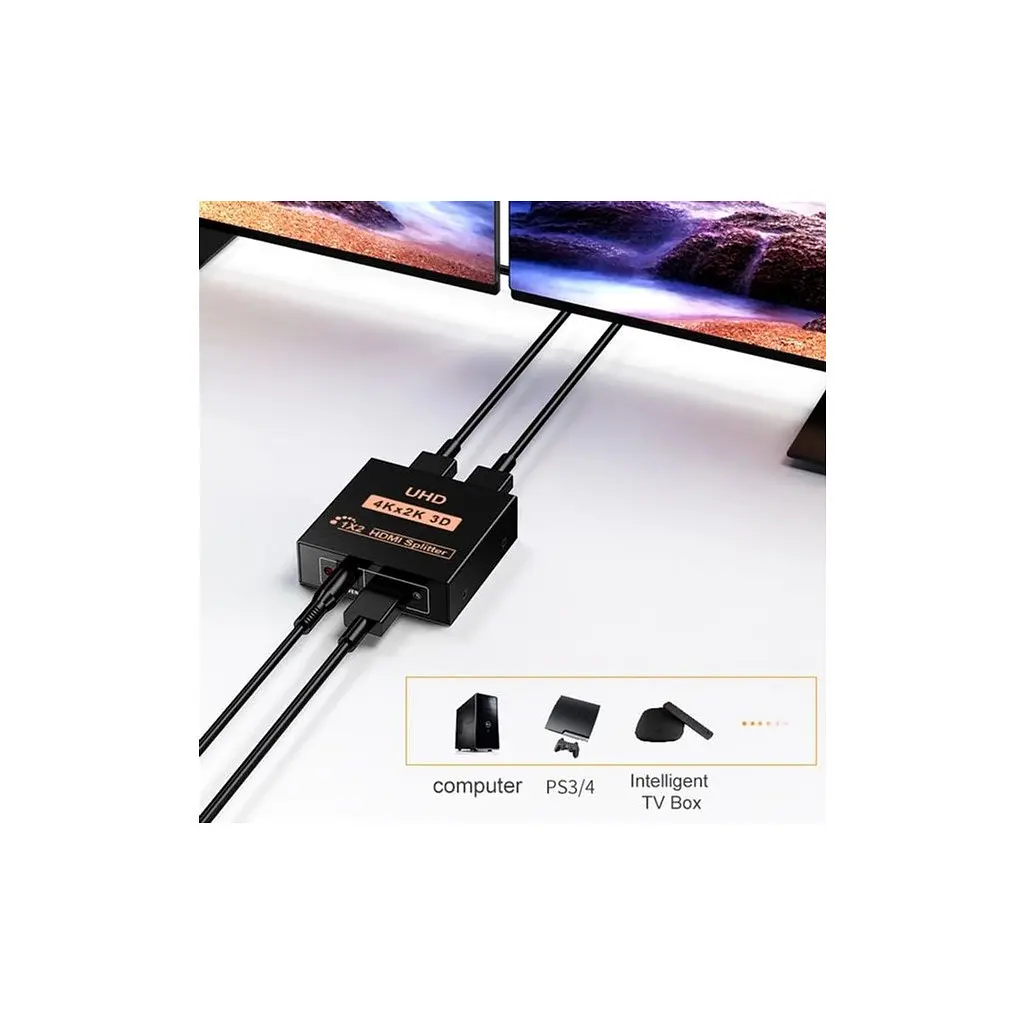 Розгалужувач Dynamode HDMI Splitter 1x2 - фото 6