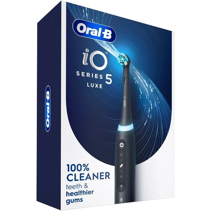 Електрична зубна щітка Oral-B iO Series 5 Black Matte [103746] - фото 4