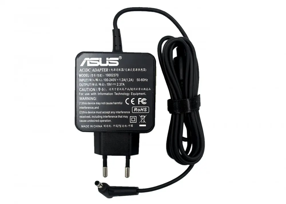 Зарядное для ноутбука Asus X553M ZenBook UX31a 19V 2.37A 45W 4.0х1.35 - фото 3