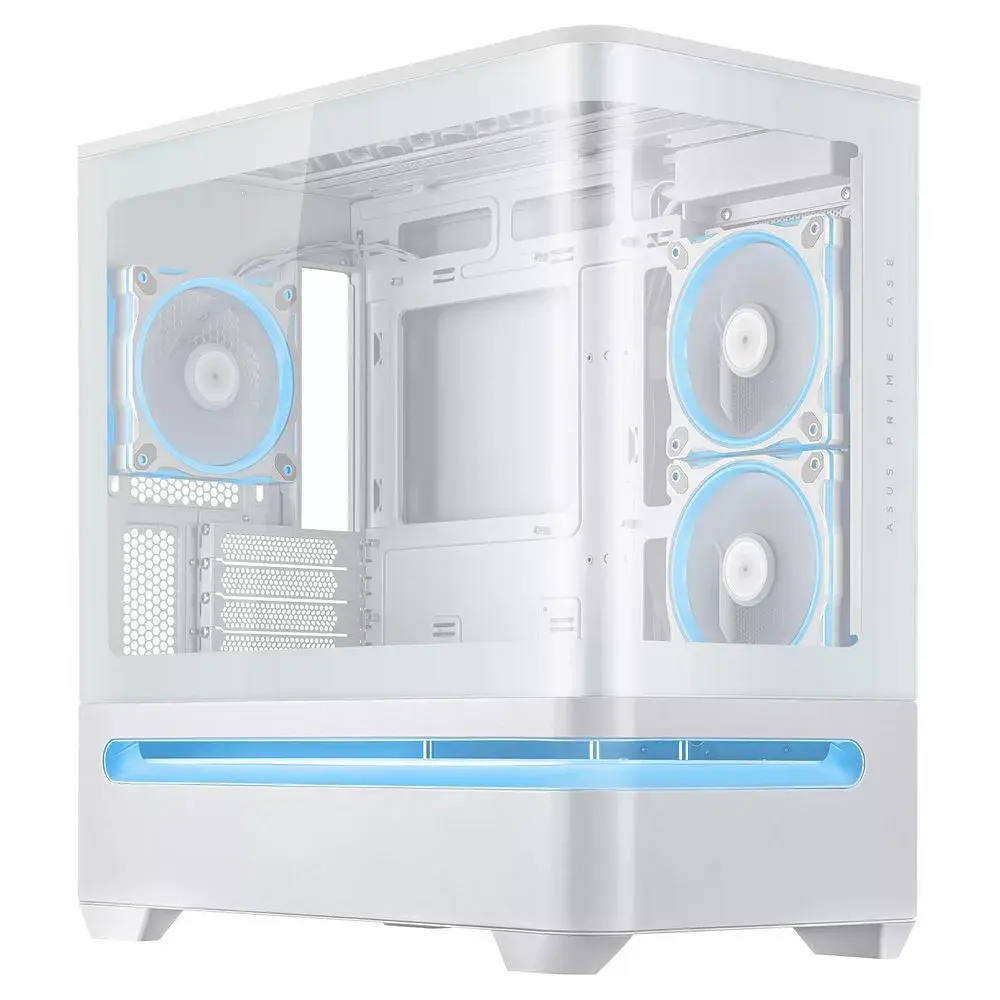 Корпус для ПК ASUS Prime AP202 ARGB Tempered Glass White (90DC00P3-B19000) - фото 2