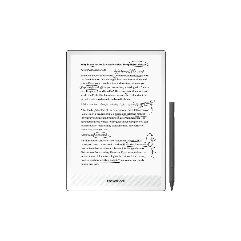 Електронна книга Pocketbook 1030 InkPad One Matte Black (PB1030-8-WW) - фото 3