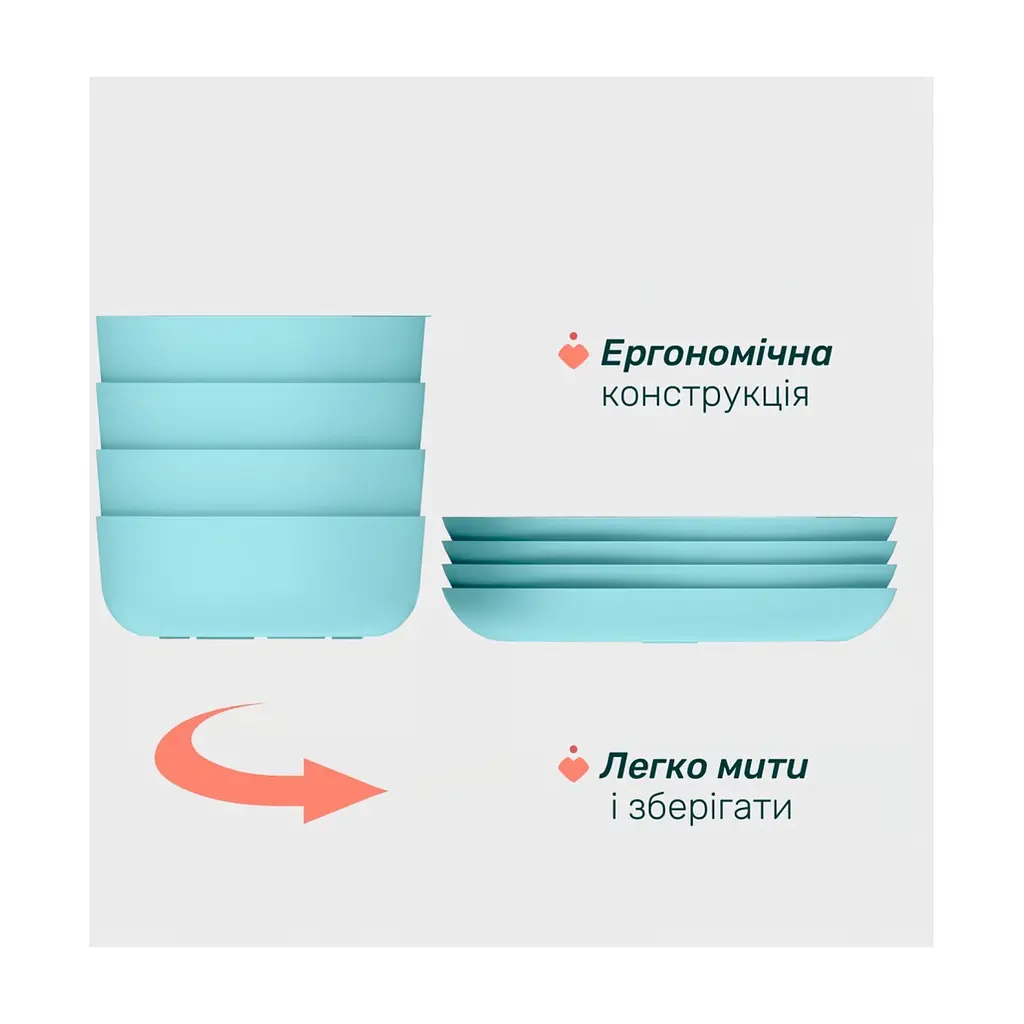Тарілка дитяча Chicco "Dish Set" 12 міс.+ (16002.25) - фото 9