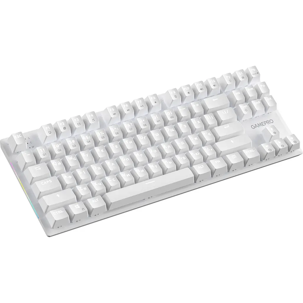 Клавіатура GamePro Genesis Joker MK124W Outemu Red Swithes White [152670] - фото 5