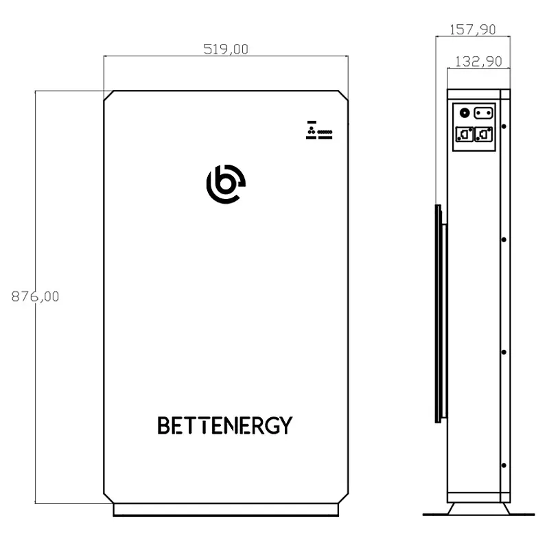 LifePO4 акумулятор для квартири, будинку, офісу 48V 51.2V 200ah 10Kwh Bettenergy ELESHELL-10.2K - фото 5