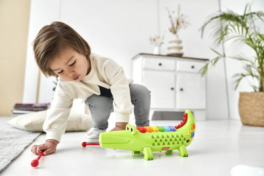 Ксилофон Fisher-Price Веселий крокодил (22282) - фото 2