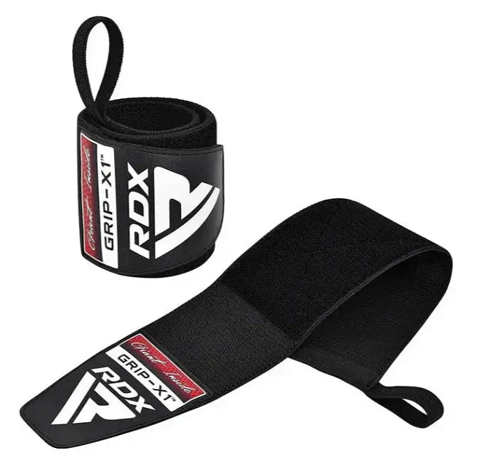 Бинти для зап'ясть (кистьові бинти) RDX W3 Gym Wrist Wraps Full Black (WAH-W3FB) - фото 2