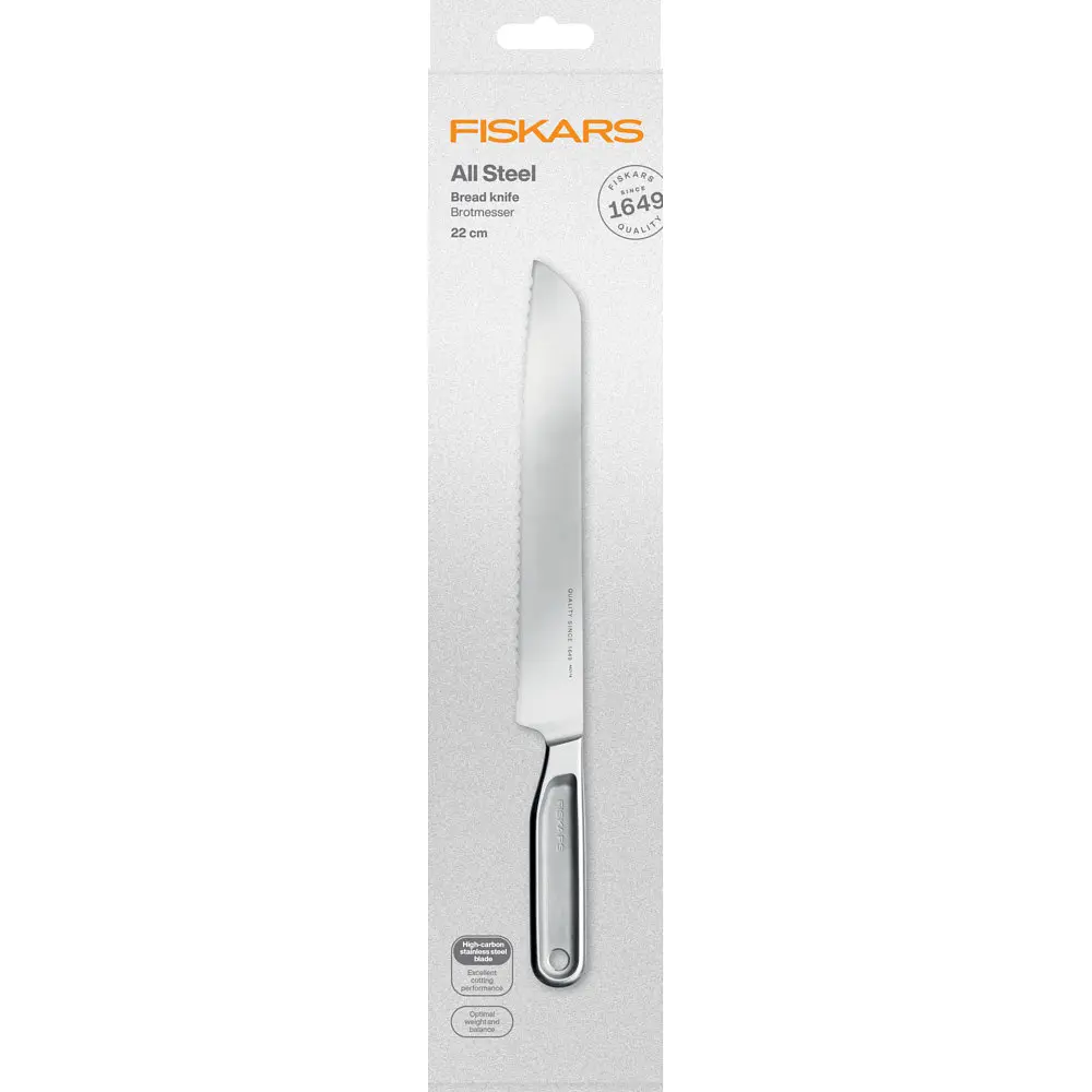 Ніж для хліба Fiskars All Steel (1062883) - фото 3