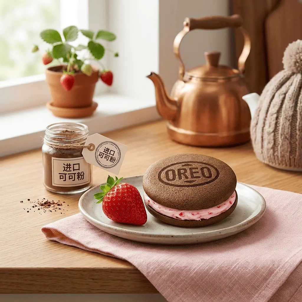Тістечко Oreo Cloud Pies Strawberry Flavor 1шт 22g - фото 5