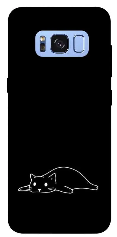 TPU чохол Demsky Lazy cat для Samsung G950 Galaxy S8