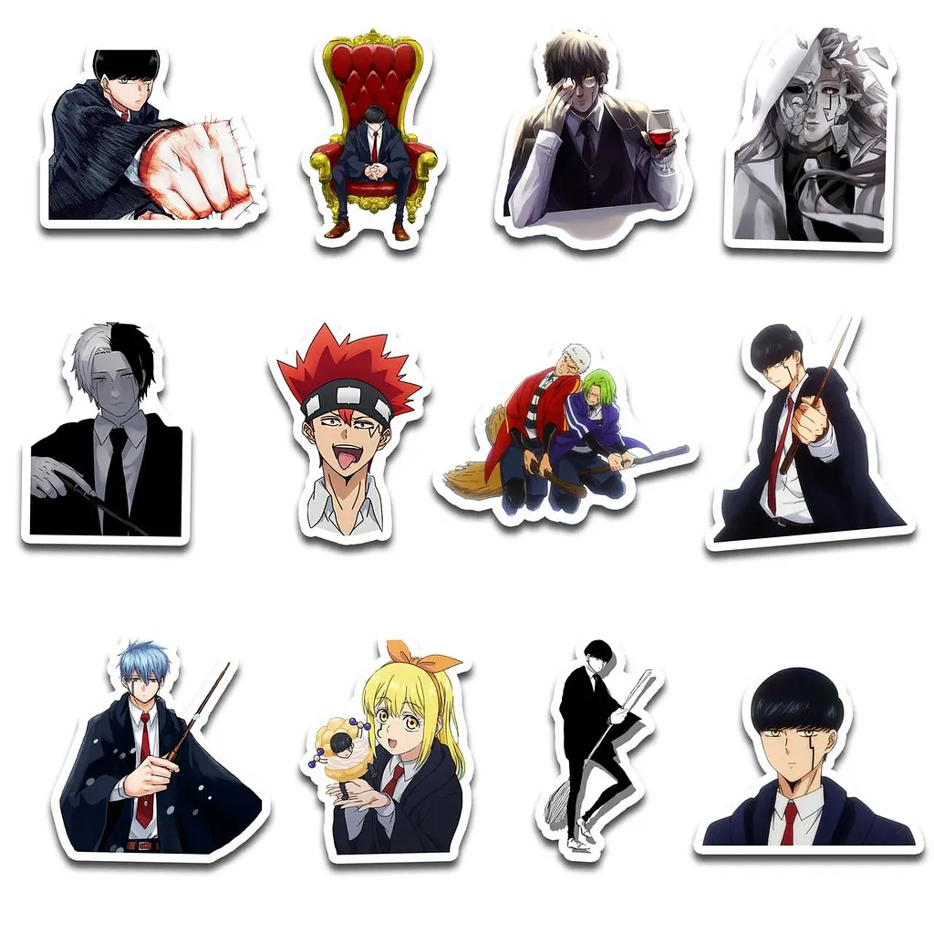 Стикерпак GeekLand Mashle 45 штук (SP MSL 01) - фото 3