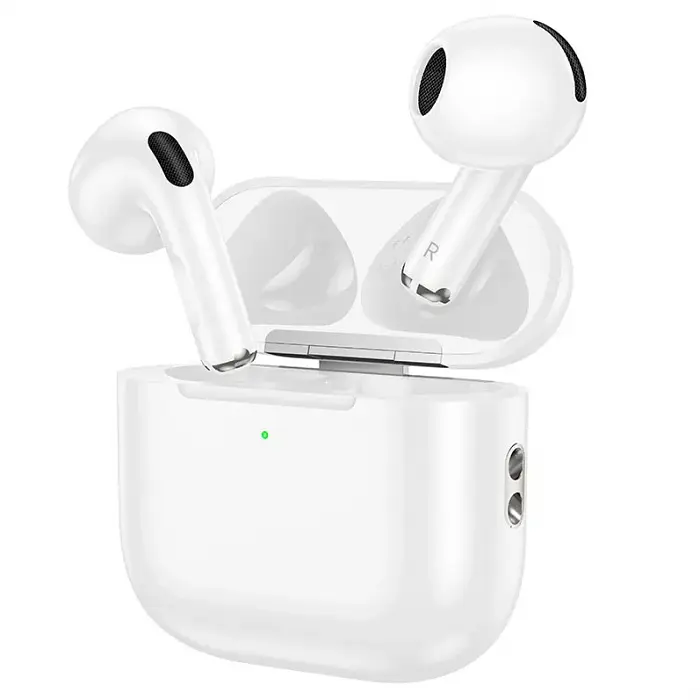 Беспроводные наушники вкладыши Bluetooth Hoco EW78 с зарядным кейсом Белые - фото 4