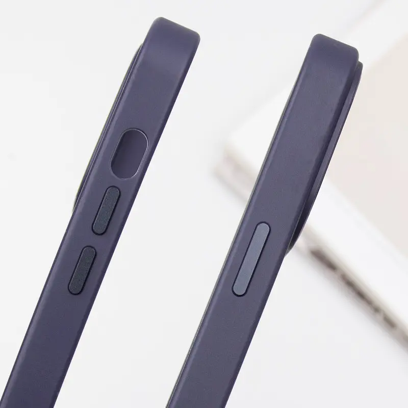 Шкіряний чохол SnapCase with MagSafe для Apple iPhone 15 Pro (6.1) Dark Blue - фото 5