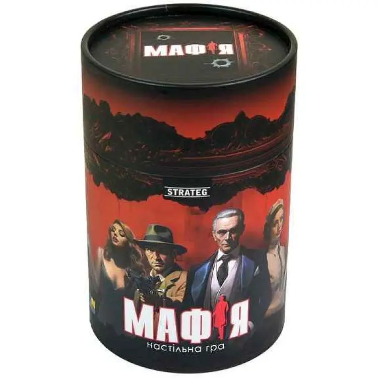 Настільна гра STRATEG "Мафія" українською мовою 30698