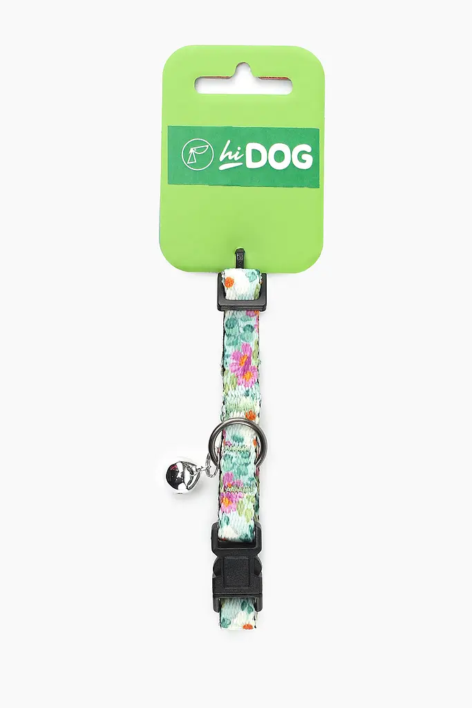 Нашийник ТМ HIDOG Flowers mint green, розмір XS (ширина 10мм (18-28см)) (2100102295019A)(SN) shop (2100102295019) - фото 3
