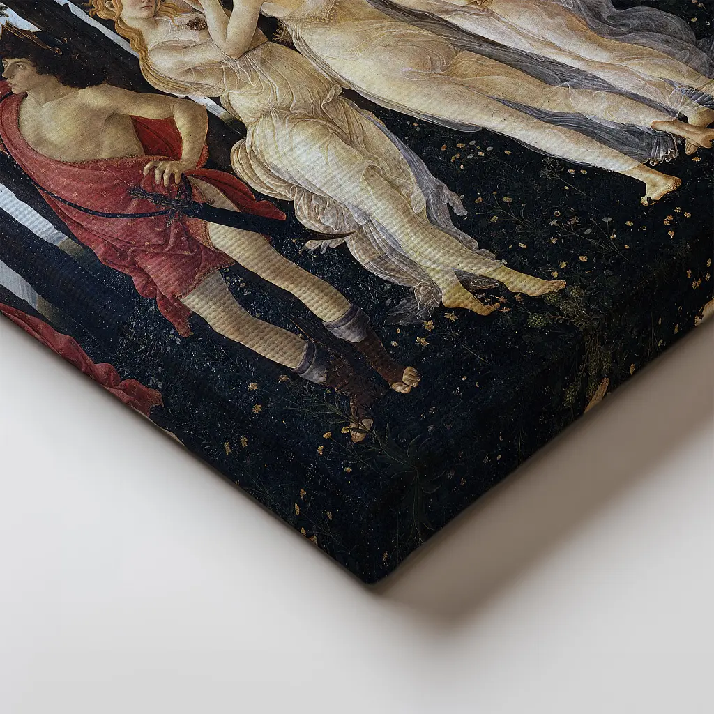 Інтер'єрна картина Сандро Боттічеллі, Весна, Sandro Botticelli, Primavera (Spring), інтер'єрний декор, 39×60 см (id6961) - фото 3